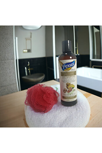Tex Pexus Globe & Ginger Extract Champoo with Herbal Content 400ml