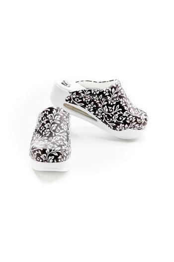 SABOTERLİK Patterned Air Sole Wedge Heeled Orthopedic Hospital Nurse Women's Slippers