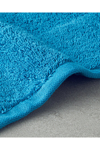 English Home Velvet Touch Бавовняний рушник для обличчя Синій