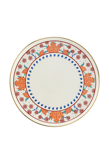 Emsan Hasbahçe Emaye Servis Tabağı 26 Cm