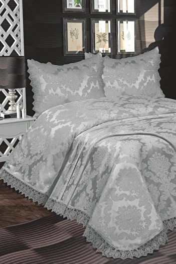 Çt Çeyizci Tekstil Bedspread Double Jacquard - Atonement