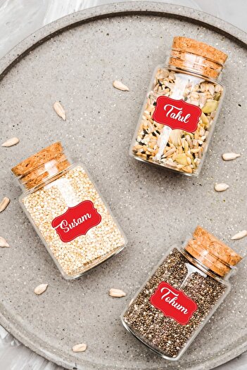 212shop 32 Jar Spice Label Set Sticker