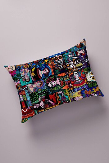 EVPANYA Decorative Bead Quilted Surface Pillow Case (50x70cm) 2