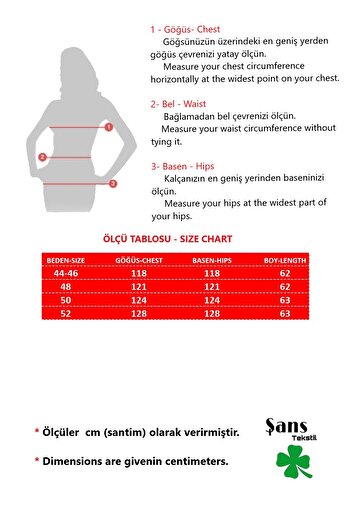Şans Women's Plus Size Saxe Front Tie Long Sleeve Blouse 65N37695
