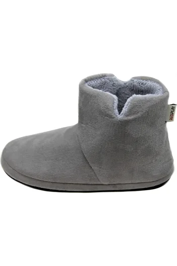 RedPlay Men's Winter Slippers Home Boots Plain Suede