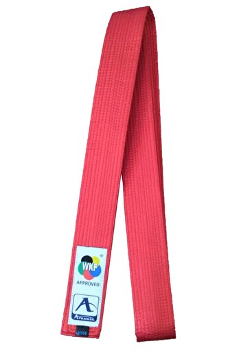 Arawaza Wkf Approved Kata Belt - Wkf Approved Kata Satin Belts