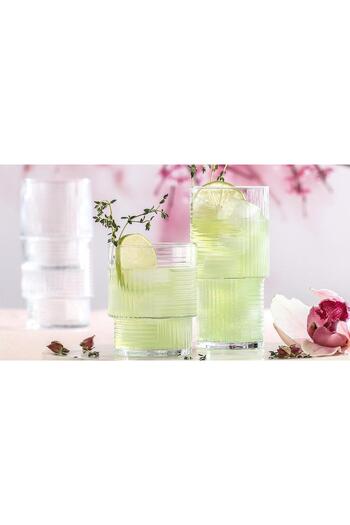LAV Helen Water Cup - 12 Piece Water Soft Drink Cup Set, 2 Size New Series