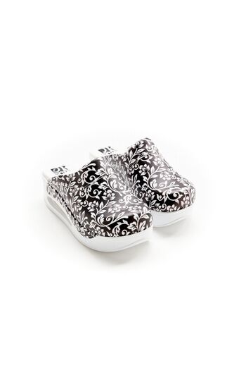 SABOTERLİK Patterned Air Sole Wedge Heeled Orthopedic Hospital Nurse Women's Slippers