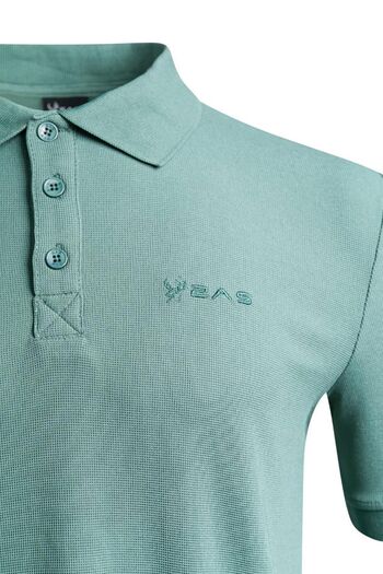 2AS Ανδρικό μπλουζάκι Aluna Polo Neck 2as2023alu
