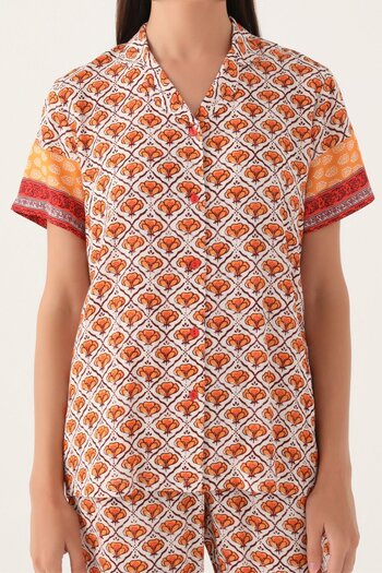 Pierre Cardin 8823 Strawberry Women's Short Sleeve Pajamas Set