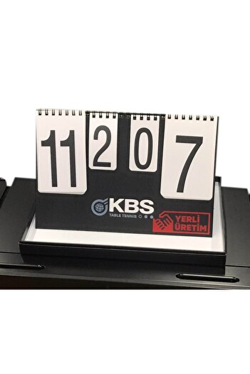 AVESSA KBS Ergonomik Tasarım Masa Skorbord Her Spor Branşına Uygun Büyük Boy 48x30 cm Scoreboard Çetele
