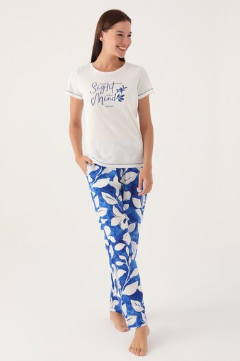 Pierre Cardin 8833 Mind Women's Pajama Set - Short Sleeve