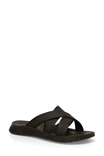Polaris POLARIS 406032   - Ανδρικές παντόφλες καφέ