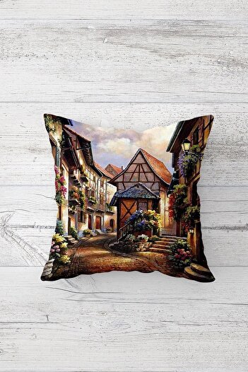 on the clouds One Side Printed Hidden Zipper Decorative Pillowcase Throw Pillow Case Seat Pillowcase