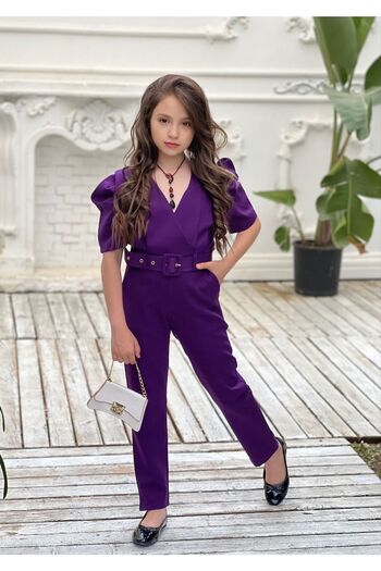 Kids Stylish Girl's Jumpsuit Set