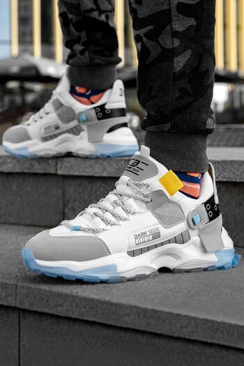 DARK SEER Ds Nordes White Blue Men's Sneaker
