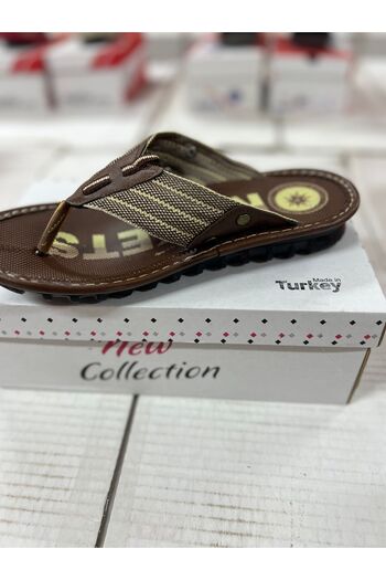 ULUSOY Men's Slippers - Monta Sole, Mattress and Non-Slip, Flip Flops