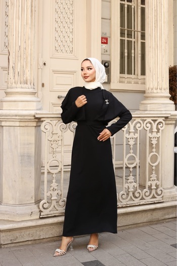 MÇmoda Καλοκαιρινό Hijab Φόρεμα - Γυναικεία