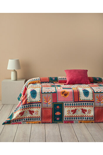 English Home Tropic Patch Single Pike Pink