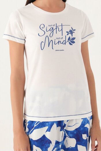 Pierre Cardin 8833 Mind Women's Pajama Set - Short Sleeve
