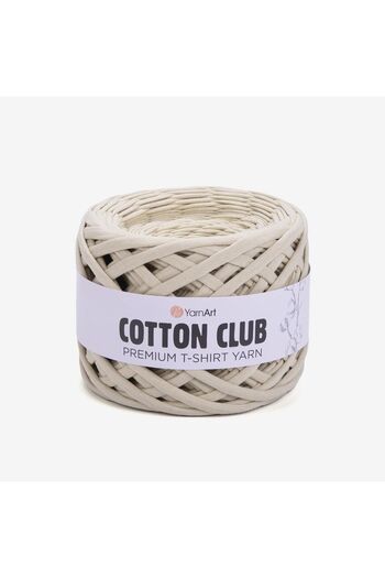 Yarnart Cotton Club - Combed Fabric Hand Knitting Thread Lemon Mold-7315