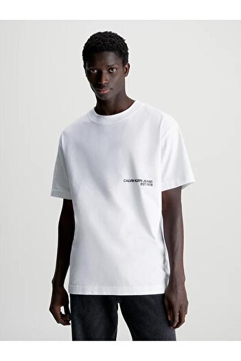 Calvin Klein Ck Spray Tee - Relaxed Fit