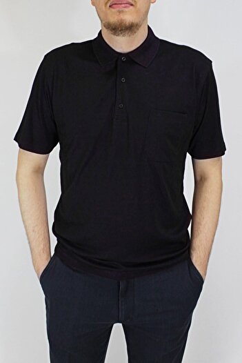 DYNAMO Honeycomb Collar Pocketed Dad T-shirt