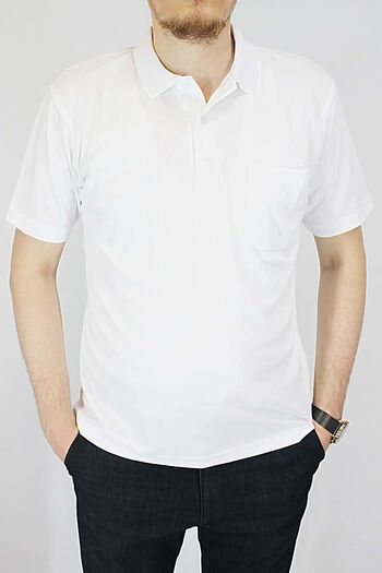 DYNAMO Honeycomb Collar Pocketed Dad T-shirt
