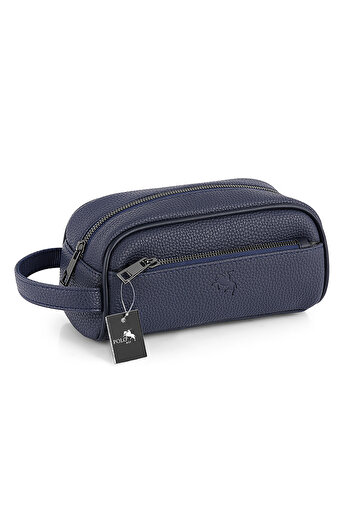 Polo Air Erkek El Çantası Cüzdan Kemer Çakmak Set Lacivert Kombin CN-31-L