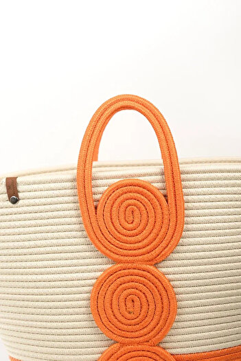 MaVaux Vanillia Large Handmade Jute Beach Bag
