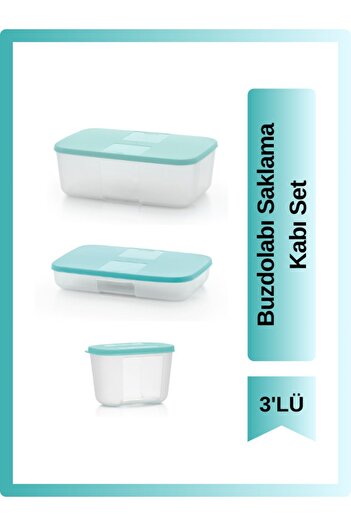 Tupperware Refrigerator Storage Container Set of 3 300ML, 650ML, 1.5L