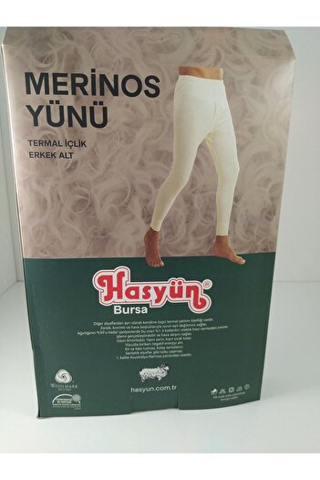 Hasyün Has Yün Termal Içlik Alt Yün orijinal merinös has yün