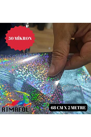 RİMAFOL Rimafol kendinden yapışkanlı dekoratif hologram 50 micron 68cmx2m
