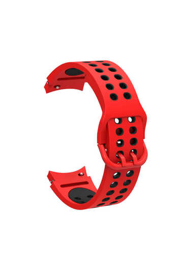 khila Galaxy Watch 4 44mm Krd-02 Compatible Khl Cord Red-Black