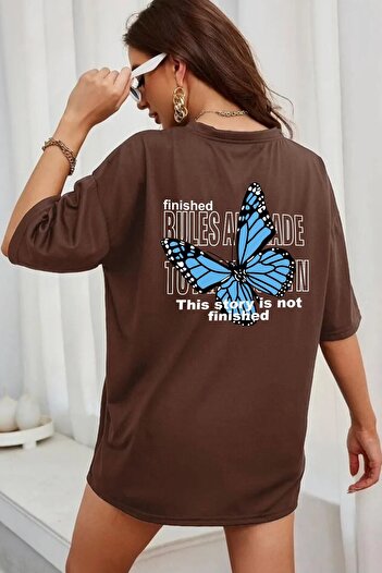trendypassion Μπλουζάκι Unisex με σχέδιο πεταλούδας