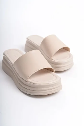 MARSEDO Atinna Women's - Open Toe, Wedge Heel Tekband Daily Slippers