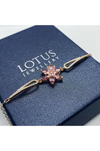 LOTUS JW Lotus Çiçeği Bileklik | 925 Ayar Gümüş Bileklik