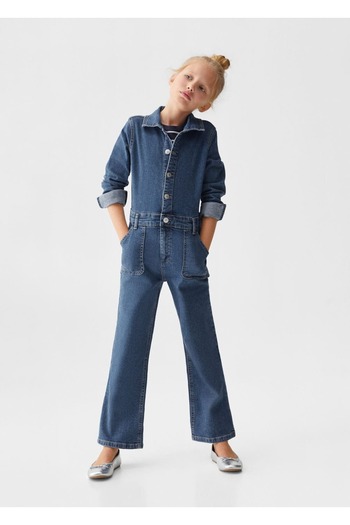 MANGO Kids Blue Jumpsuit for Kids