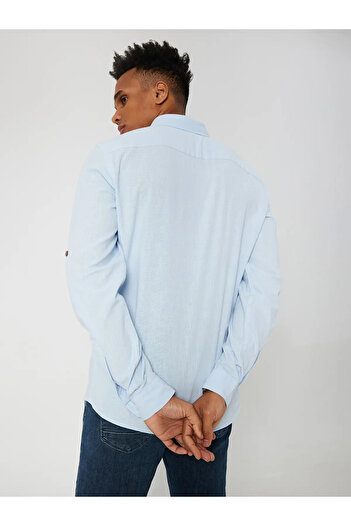 Loft Erkek Uzun Kol Gömlek Lf2027896 Lıght Blue