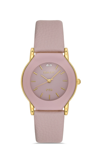 Omax Leather Women's Watches 00CE0015QC7C