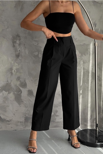 FEMELLE High Waist Black Pants