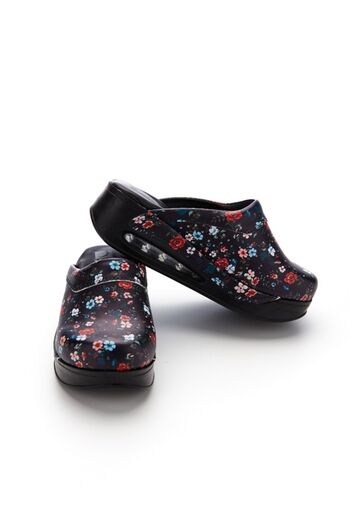 SABOTERLİK Patterned Air Sole Wedge Heeled Orthopedic Hospital Nurse Women's Slippers