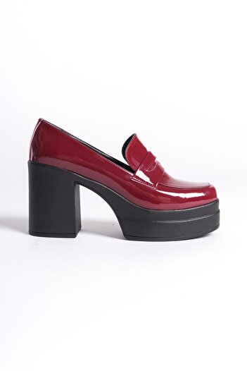 Shoesers Дамски мокасини със специален дизайн на платформа и ток