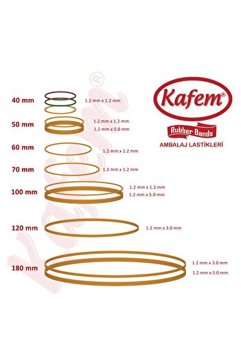 KAFEM 1000 Gram 70 mm Packing Rubber