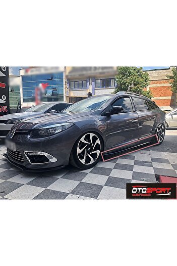 OTOSPORT Renault Fluance Sline Marşpiyel Sağ Sol Takım Fiberglass Boyasız