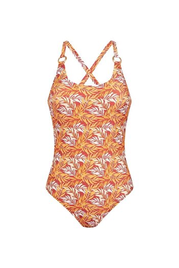 U.S. Polo Assn. Women's Tile Swimsuit