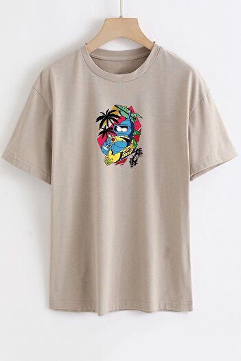 trendypassion Μπλουζάκι Unisex Crazy Banana Printed