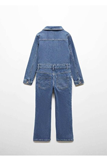 MANGO Kids Uzun denim tulum