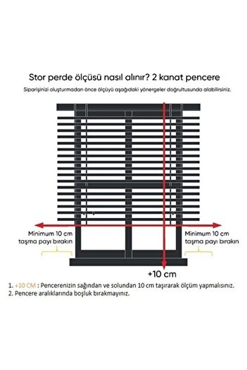 İREMKARAHOME Mat Ekru Stor Perde