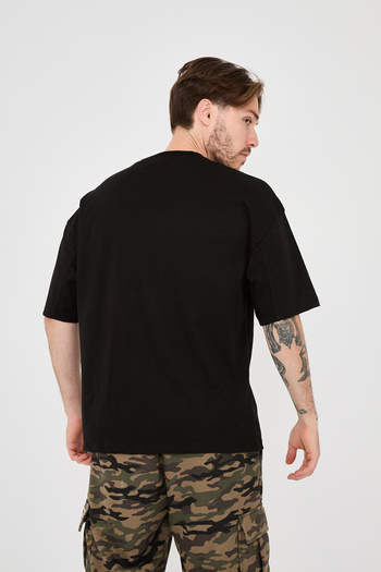 Ghetto off limits Black Oversize Ghetto Basic T-shirt
